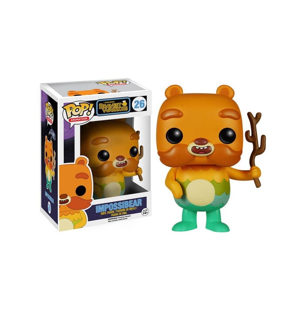 Figurine Bravest Warrior - Impossibear Pop 10cm