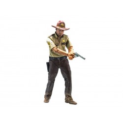 Figurine Walking Dead - Rick Grimes Sheriff Exclusive TV Serie 7 12cm 