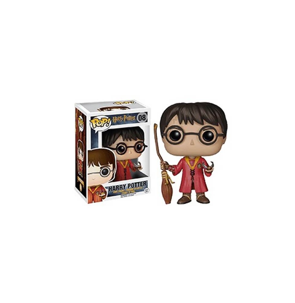 Figurine Harry Potter - Harry Potter Quidditch Exclu Pop 10cm