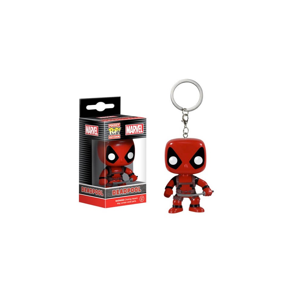 Porte Clé Marvel - Deadpool Pocket Pop 4cm