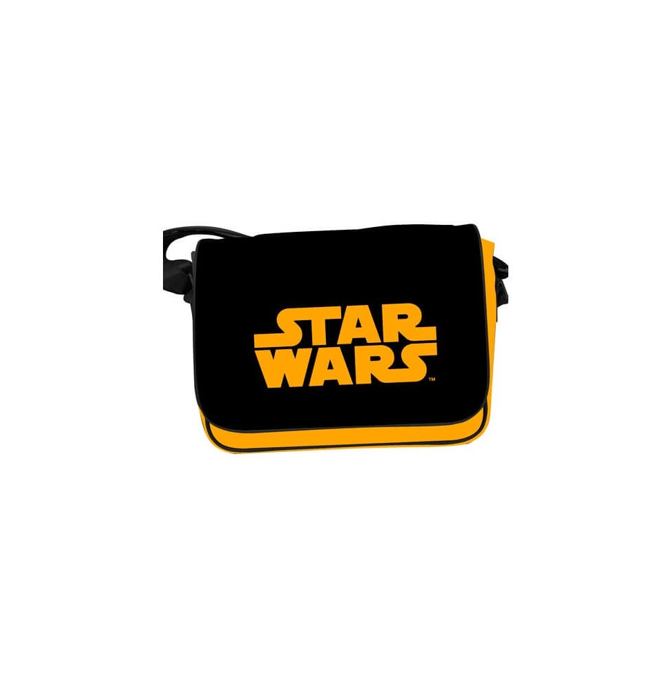 Sac Besace Star Wars - Logo Star Wars Orange 