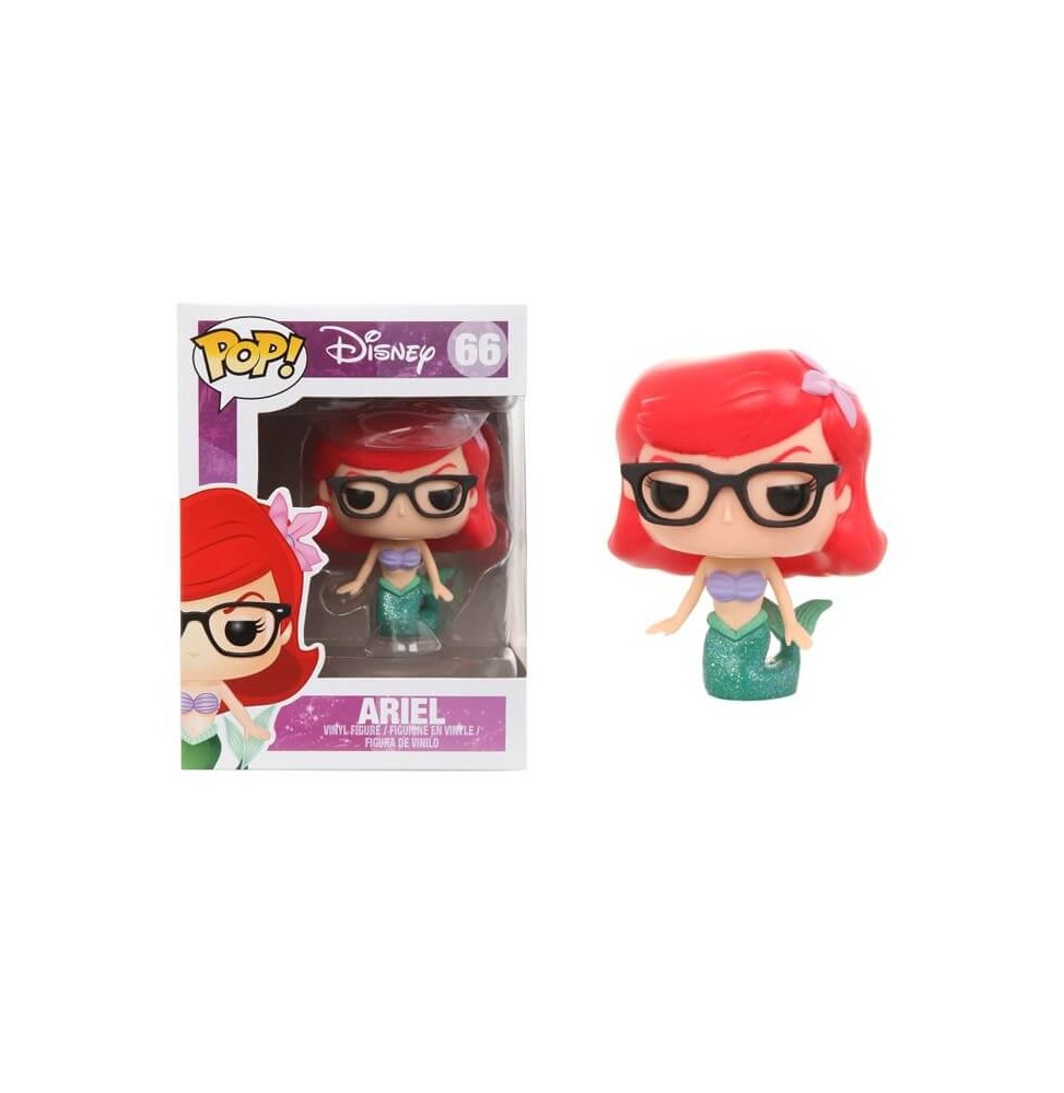 Figurine Disney - Ariel Nerd Hipster Exclu Pop 10cm