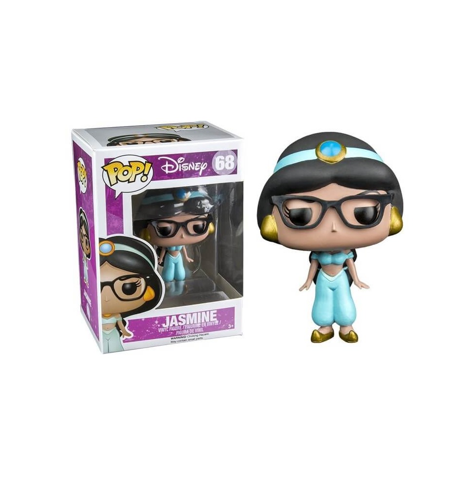 Figurine Disney - Jasmine Nerd Hipster Exclu Pop 10cm