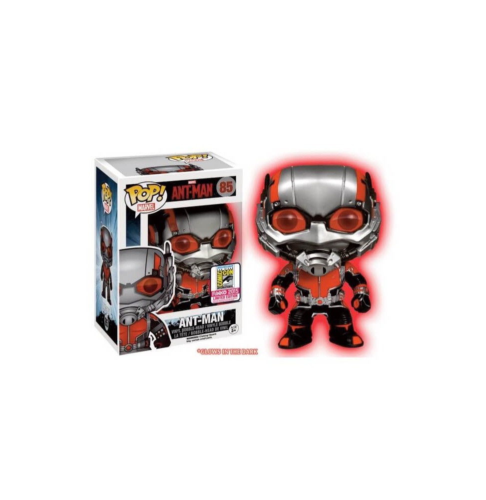 Figurine Marvel - Ant-Man Glow in the Dark Exclu Pop 10cm