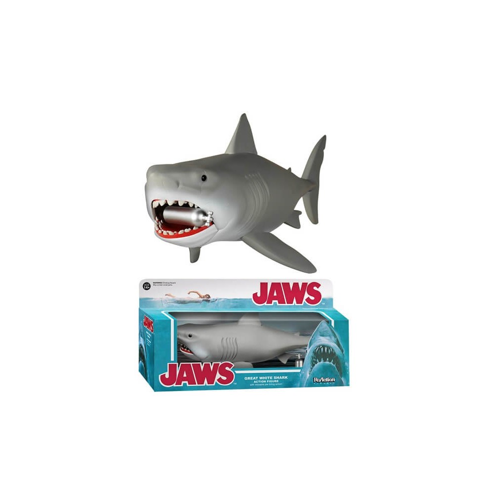 Figurine Les Dents de la Mer - Great White Shark ReAction 24cm