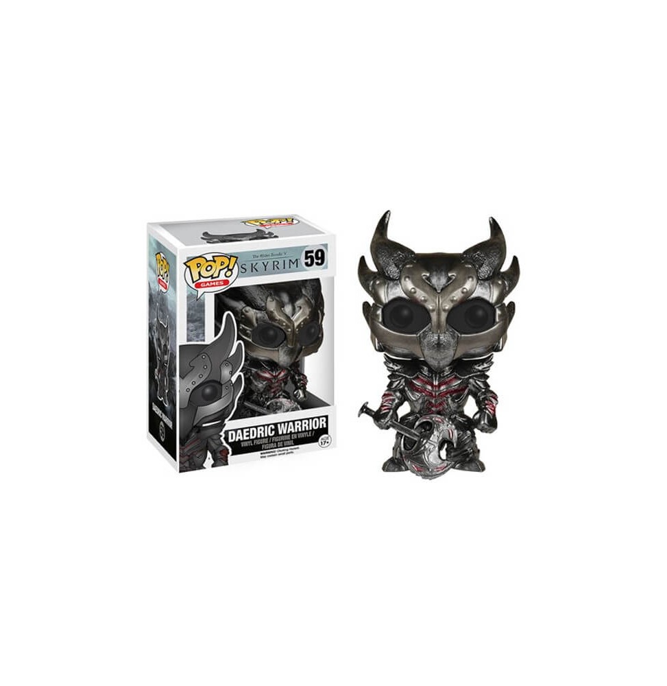 Figurine Skyrim Elder Scrolls - Daedric Warrior Pop 10cm