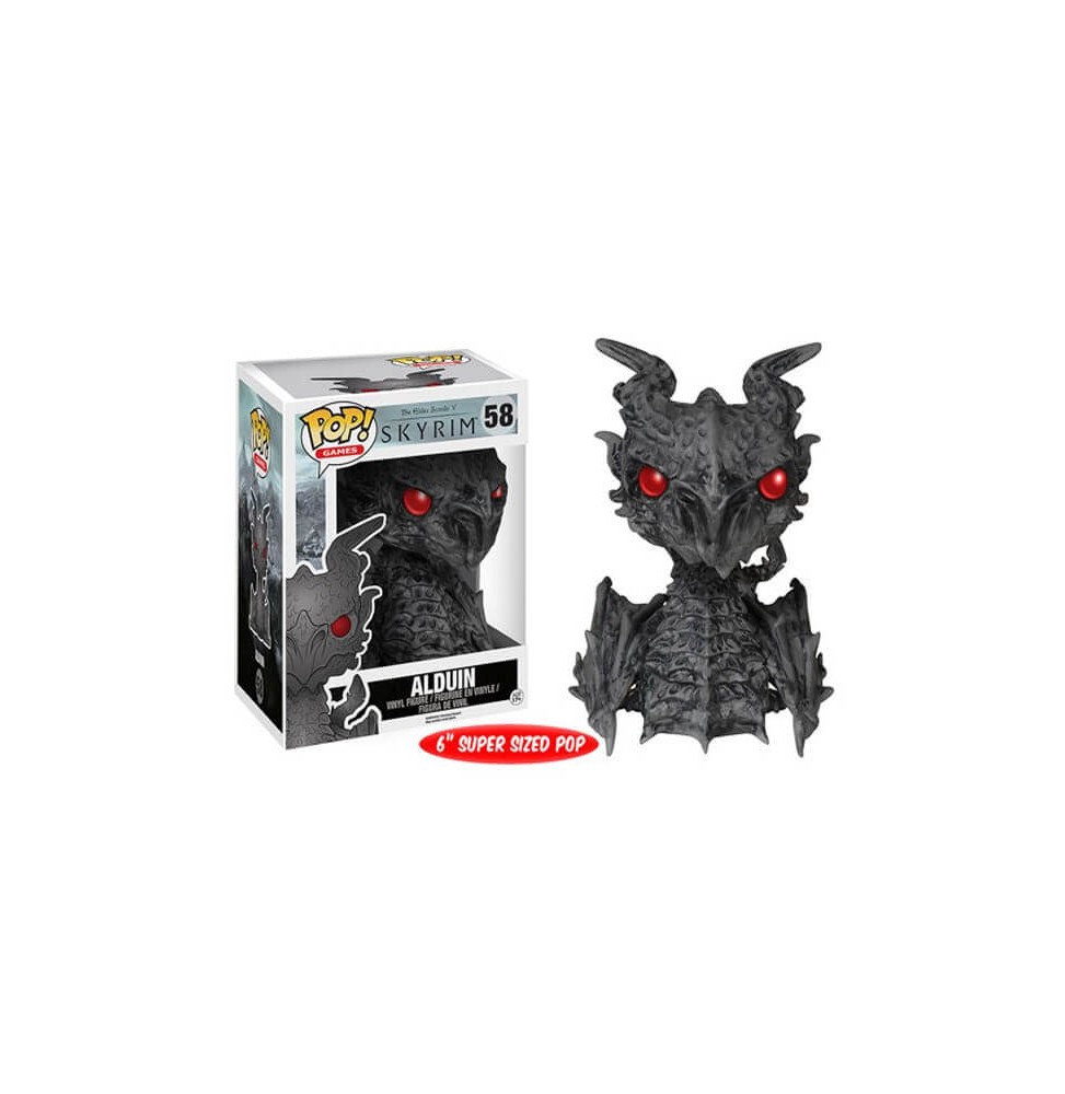 Figurine Skyrim Elder Scrolls - Alduin Oversize Pop 15cm