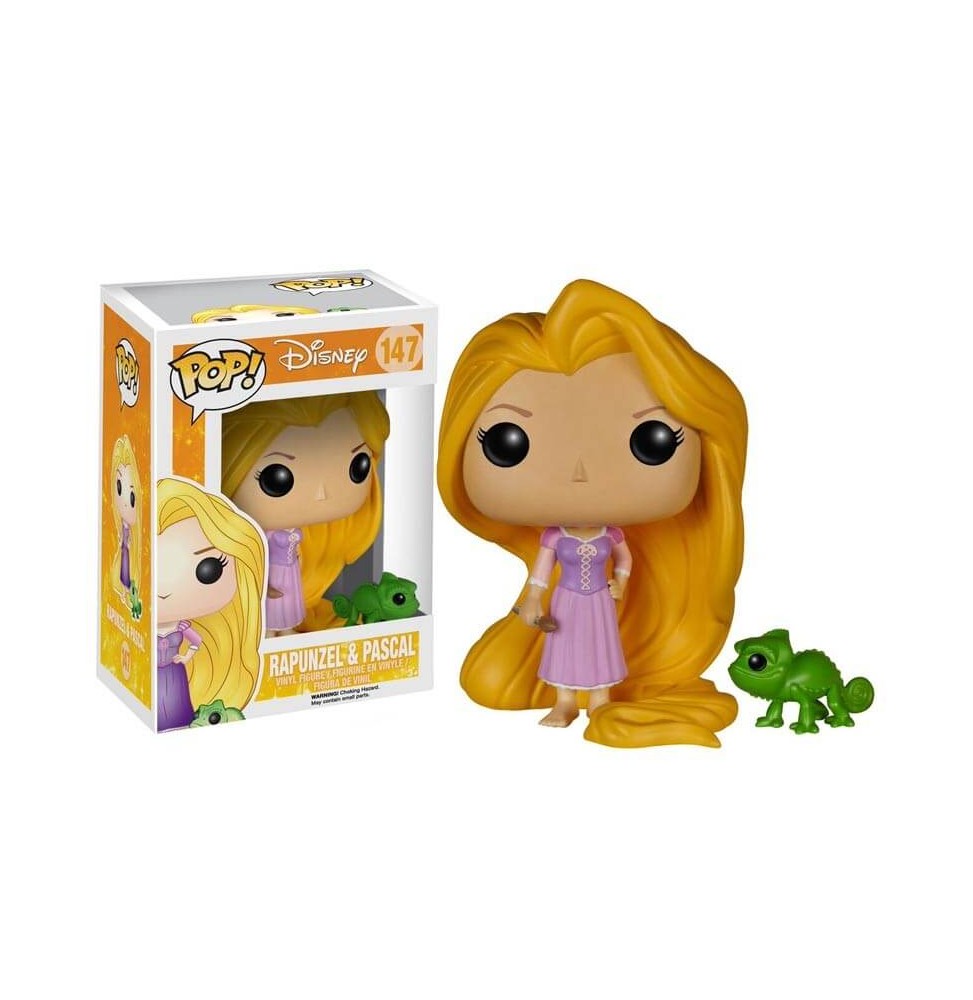 Figurine Disney Raiponce - Raiponce et Pascal Pop 10cm