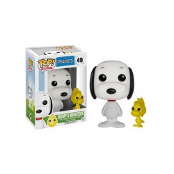 Figurine Snoopy Peanuts - Snoopy et Woodstock Pop 10cm