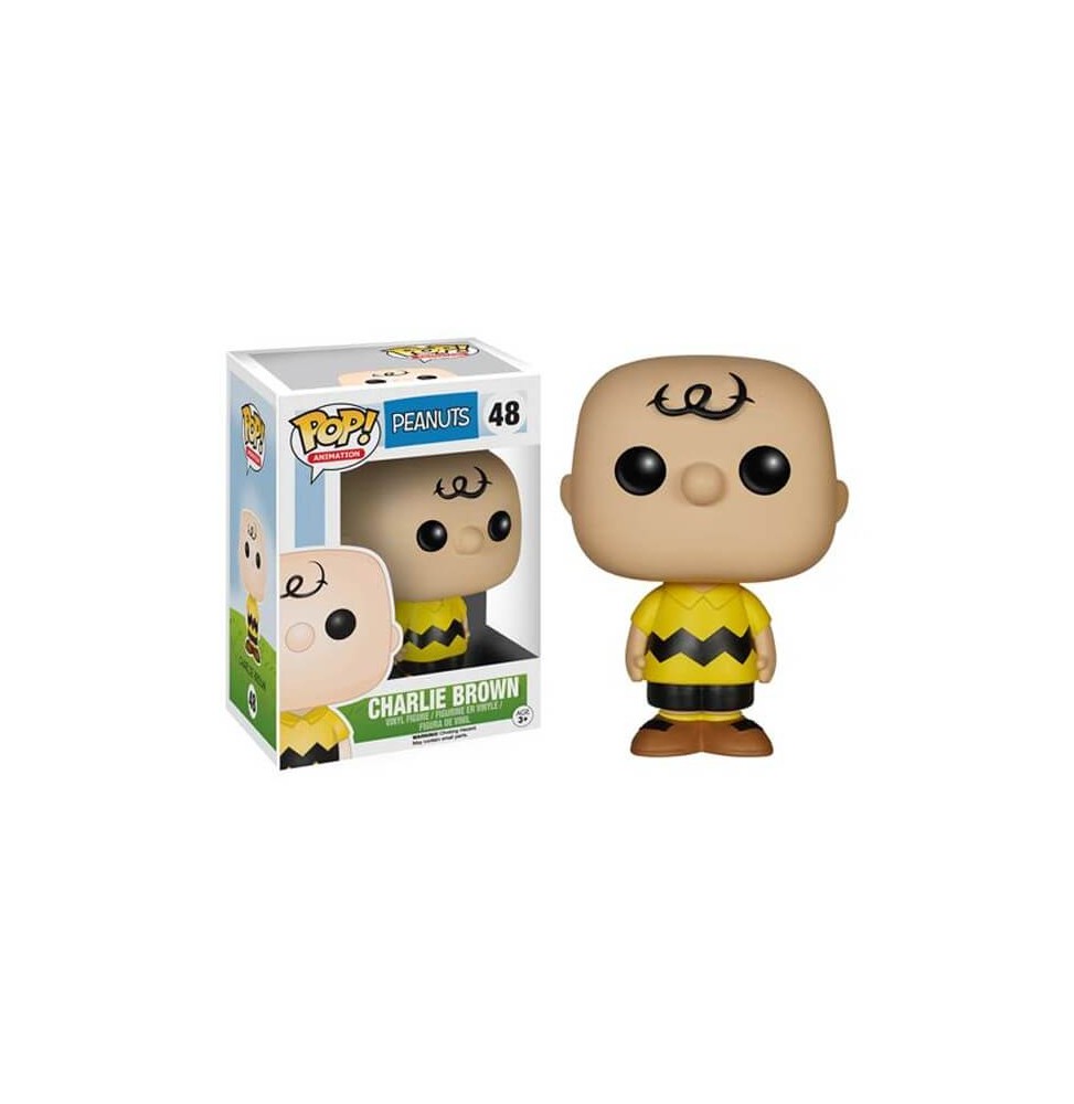 Figurine Snoopy Peanuts - Charlie Brown Pop 10cm