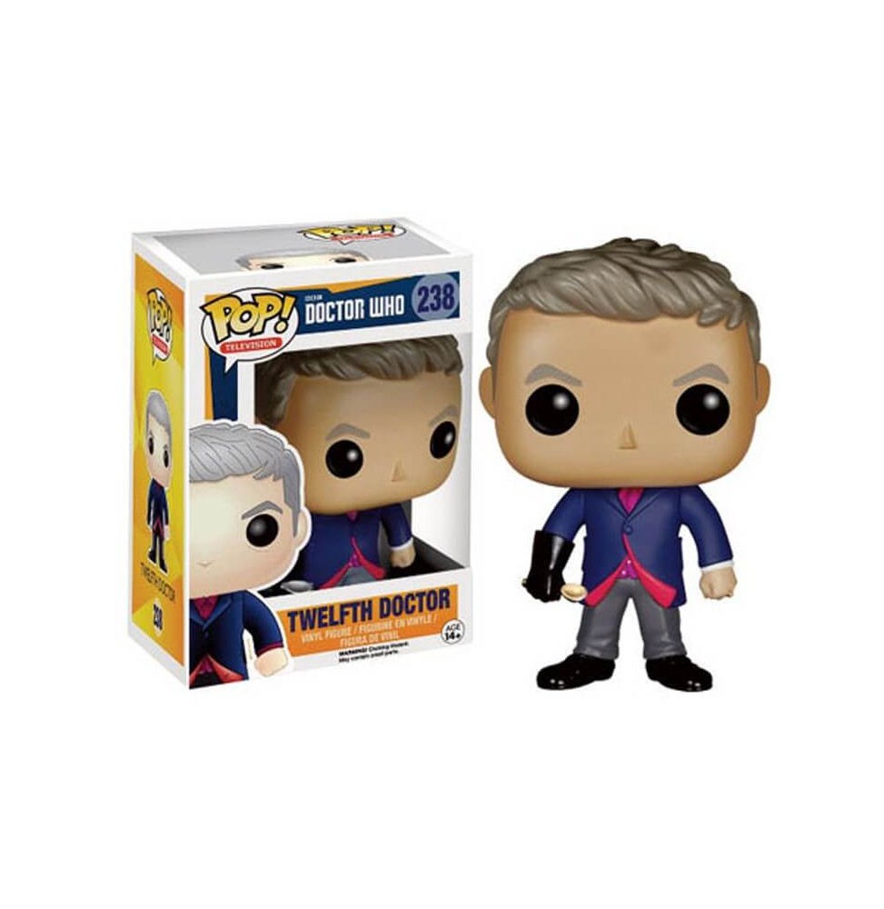 Figurine Doctor Who - 12e Doctor Exclu Pop 10cm