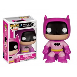 Figurine Batman 75th Anniversaire - Batman Pink Exclu Pop 10cm