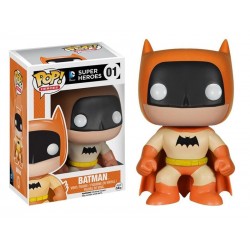 Figurine Batman 75th Anniversaire - Batman Orange Exclu Pop 10cm