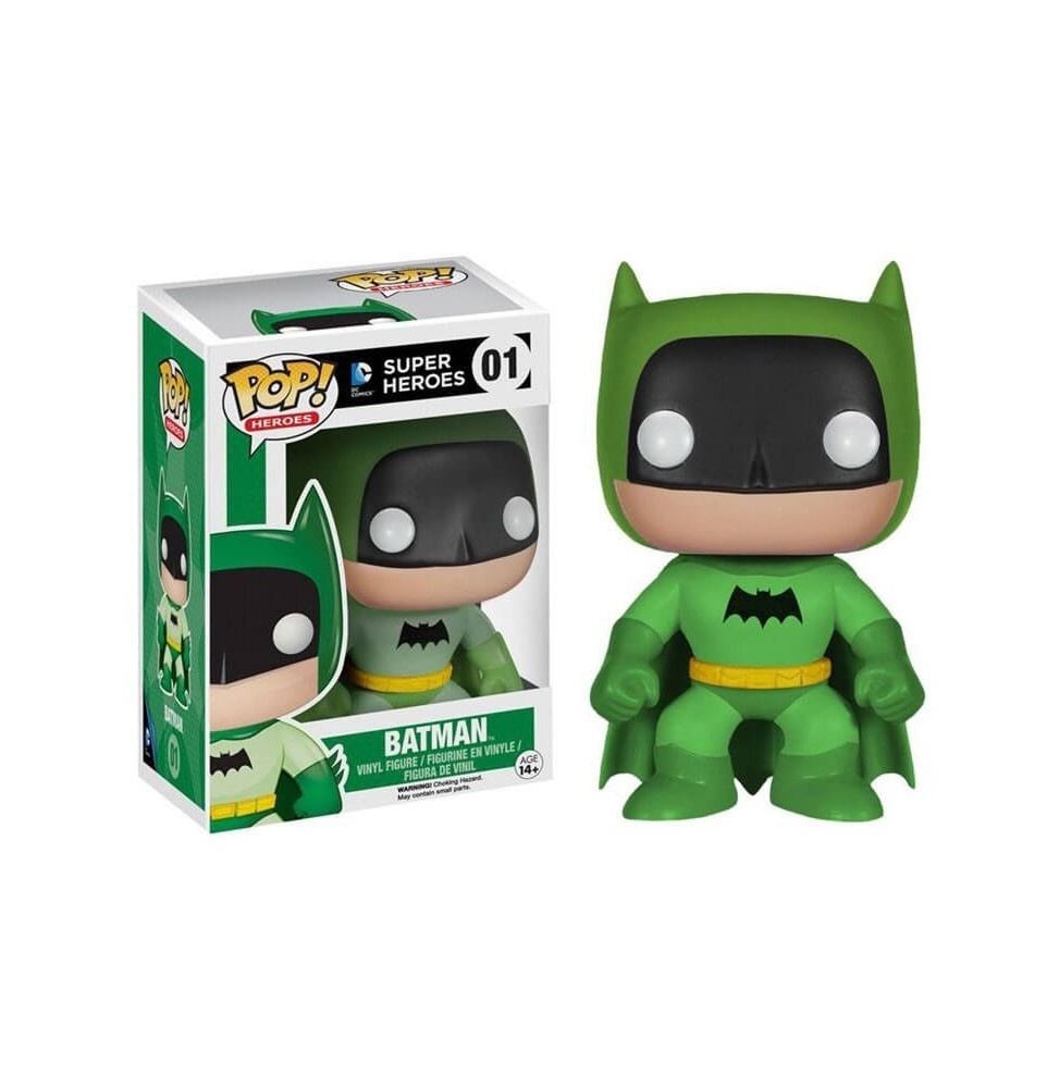 Figurine Batman 75th Anniversaire - Batman Green Exclu Pop 10cm 