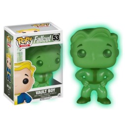 Figurine Fallout - Vault Boy Exclu Glow in the Dark Pop 10cm