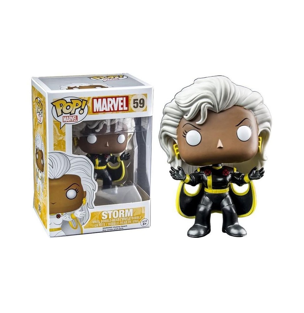 Figurine Marvel - Storm Black Costum Exclu Pop 10cm