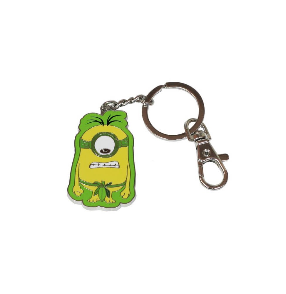 Porte Clé Minions - Au Naturel Métal 4cm