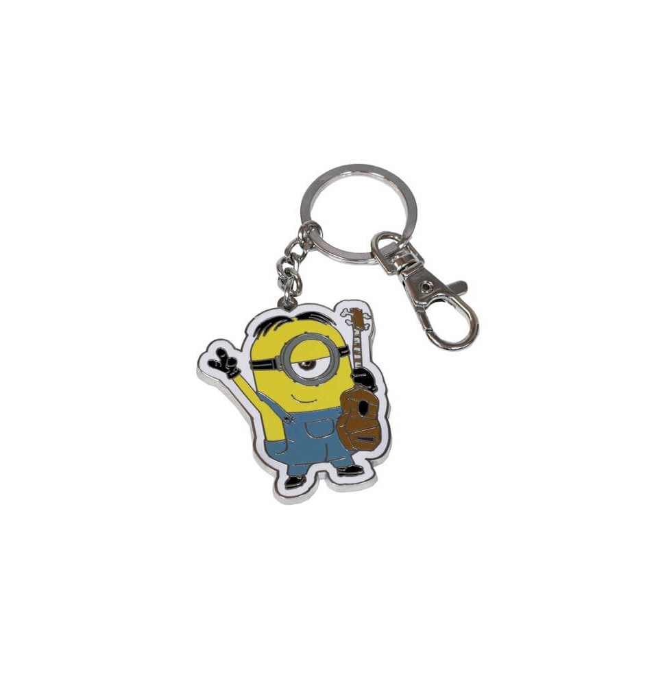 Porte Clé Minions - Stuart Métal 4cm