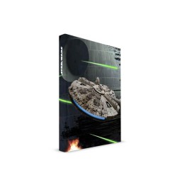 Cahier Sonore Lumineux Star Wars - Millenium Falcon 15x20cm