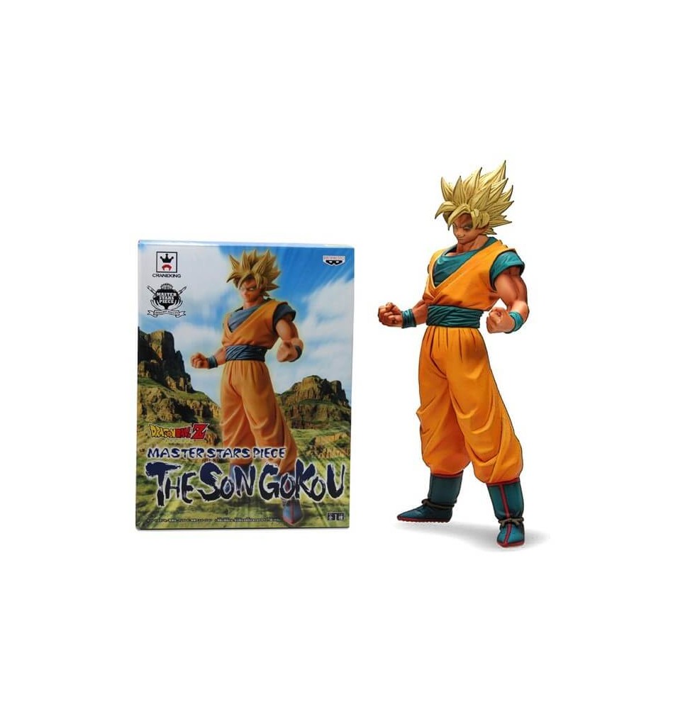 Figurine DBZ - Son Goku Super Saiyan Manga Color Exclu 25cm