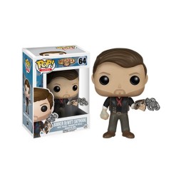 Figurine Bioshock - Booker Dewitt with Skyhook Pop 10cm