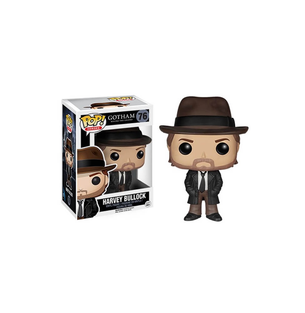 Figurine DC Heroes - Gotham TV Harvey Bullock Pop 10cm