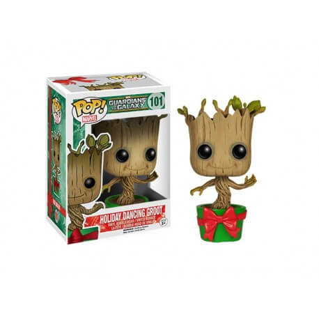 Figurine Guardians of the Galaxy - Baby Groot Holiday Pop 10cm