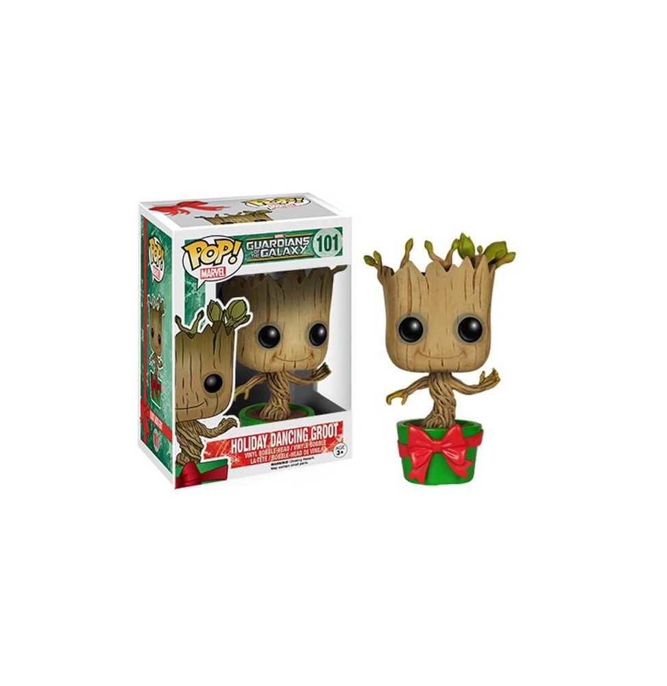 Figurine Guardians of the Galaxy - Baby Groot Holiday Pop 10cm