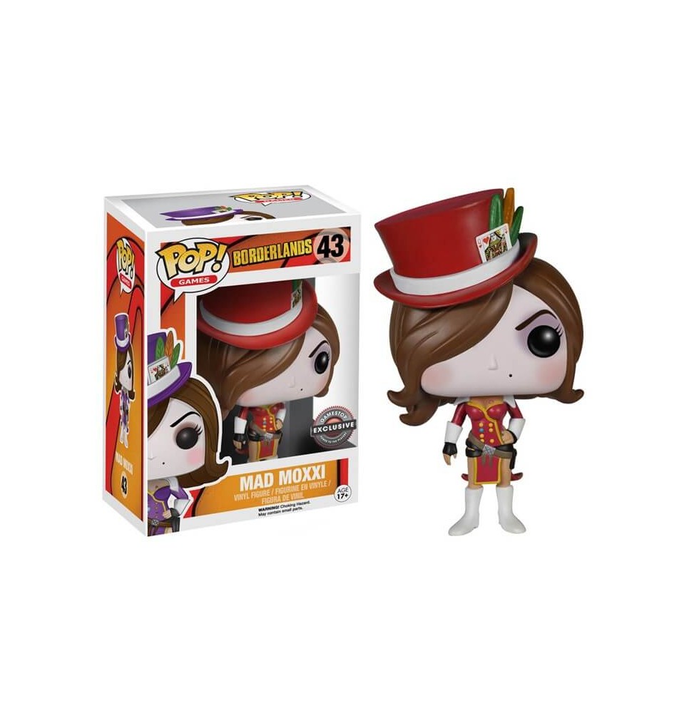 Figurine Borderlands - Mad Moxxi Red Outfit Exclu Pop 10cm