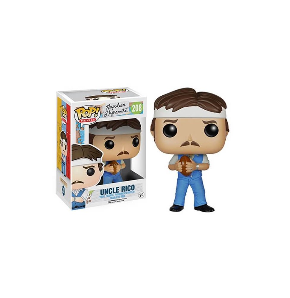 Figurine Napoleon Dynamite - Uncle Rico Pop 10cm