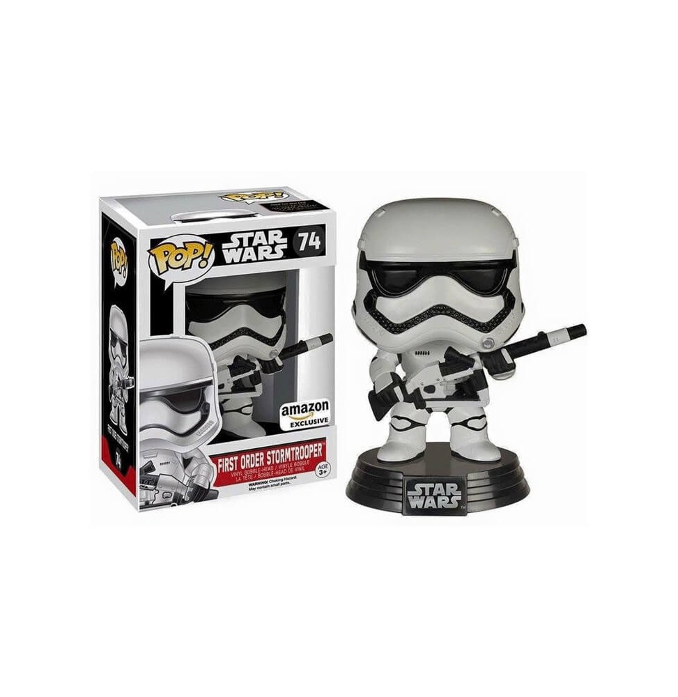 Figurine Star Wars Episode 7 - First Order Stormtrooper Exclu Pop 10cm