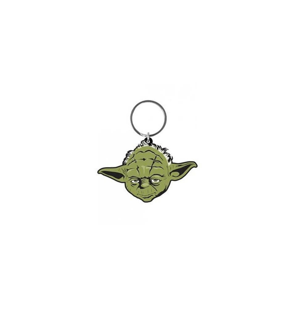 Porte Clé Star Wars - Yoda Gomme 6cm