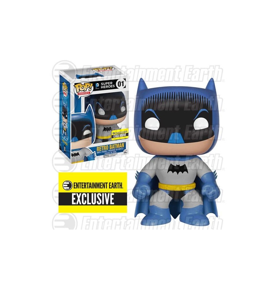 Figurine Batman - Batman 1950 Exclu Pop 10cm