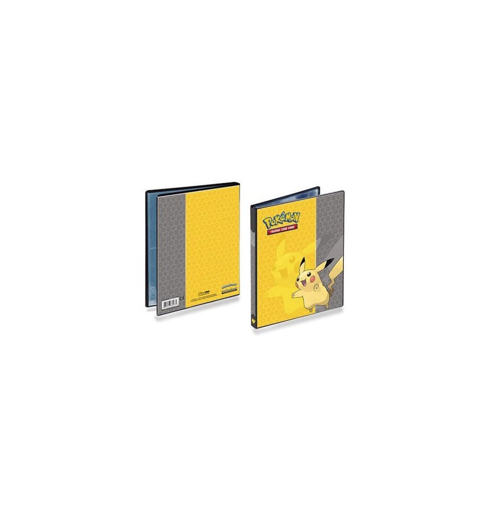 Pokémon - Pocket Portfolio pour 80 Cartes - Pikachu