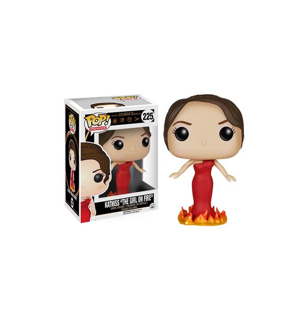 Figurine Hunger Games - Katniss Girl on Fire Version Pop 10cm