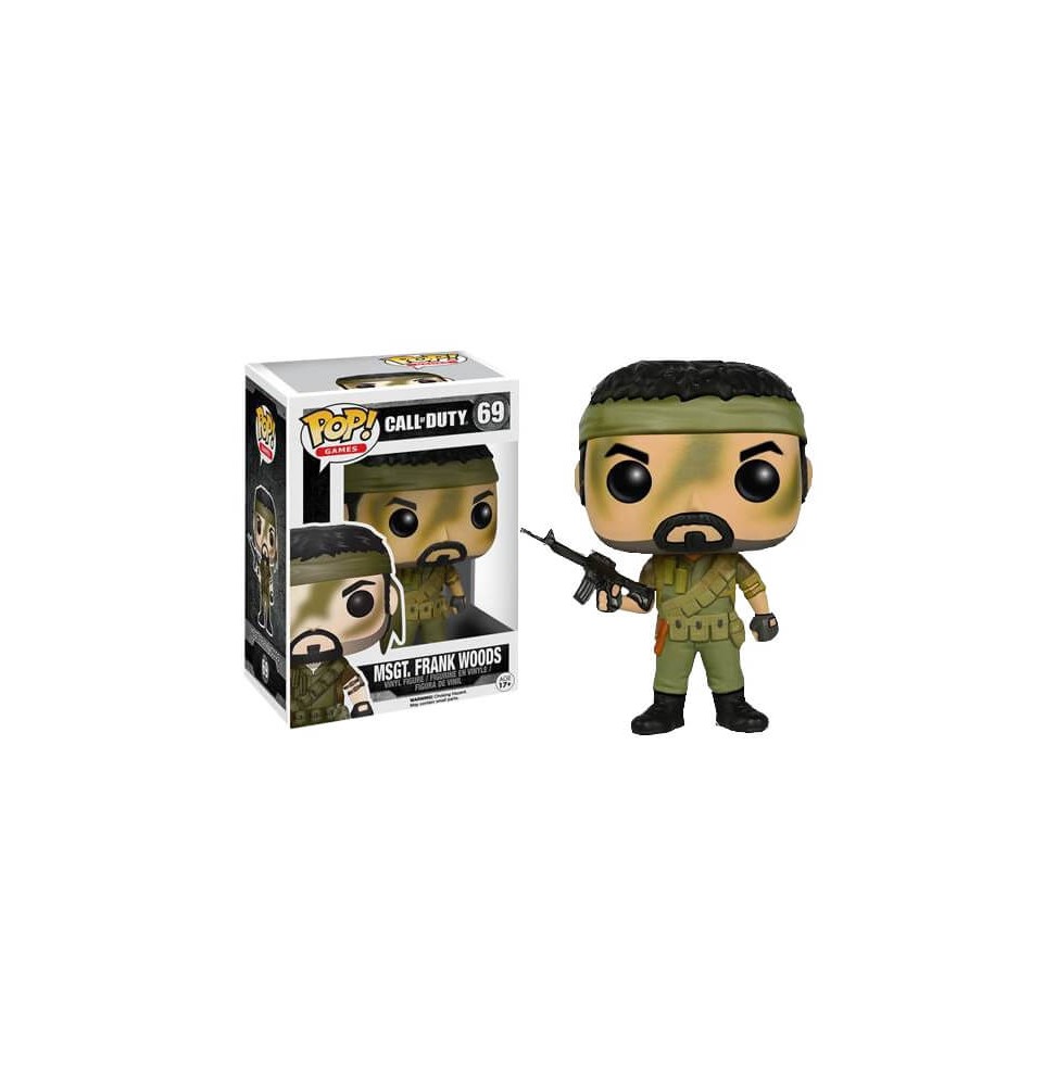 Figurine Call of Duty - MSGT Frank Woods Pop 10cm