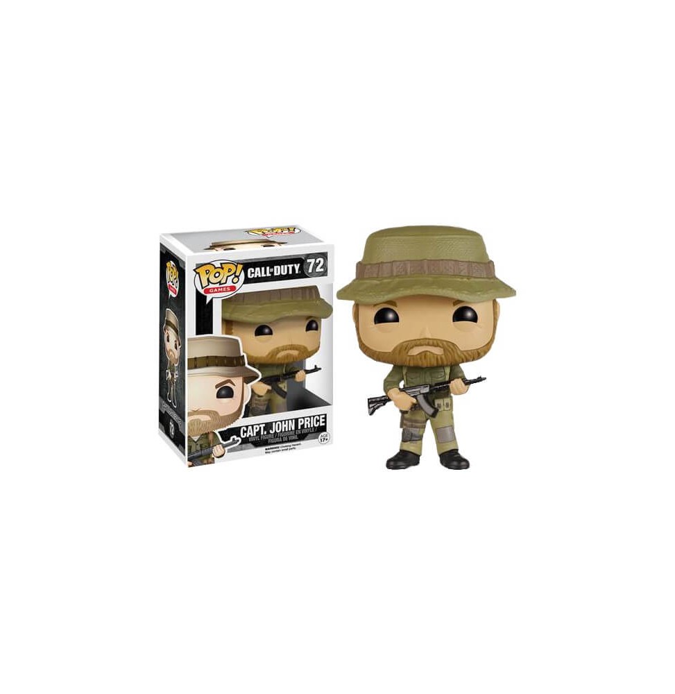 Figurine Call of Duty - Capt John Price Pop 10cm