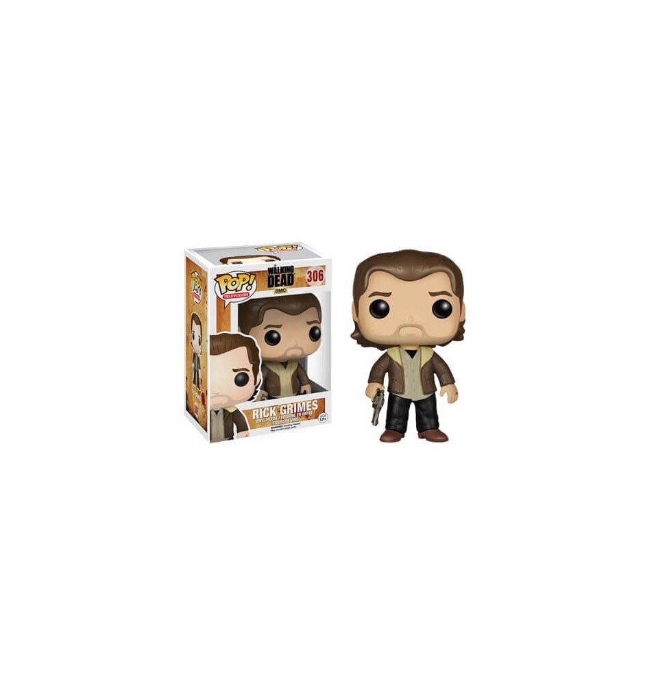 Figurine Walking Dead Saison 5 - Rick Grimes Pop 10cm