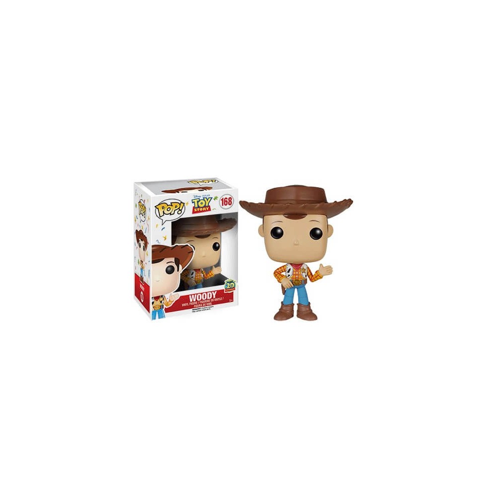 Figurine Disney Toy Story - Woody 20th Anniversaire Pop 10cm