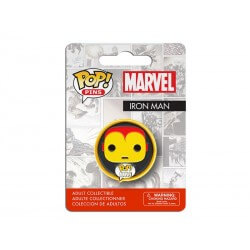 Pins Marvel - Iron Man Pop 3cm