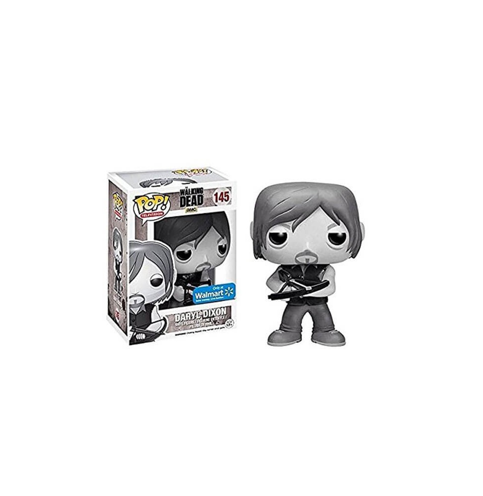 Figurine Walking Dead - Daryl Dixon Black & White Exclu Pop 10cm