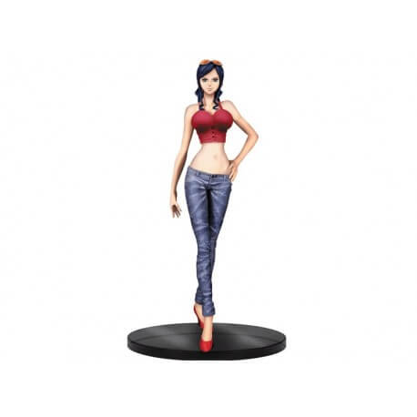 Figurine One Piece - Nico Robin Red Version Jeans Freak Vol03 16cm