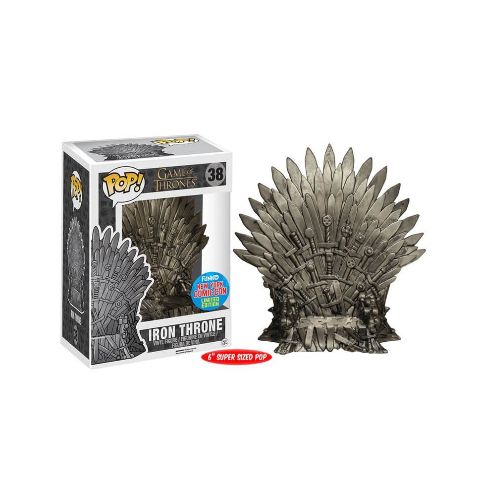 Figurine Game of Thrones - Trône de Fer Oversized Exclu Pop 14cm