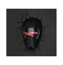 Lampe Murale 3D Deco Light Star Wars - Kylo Ren