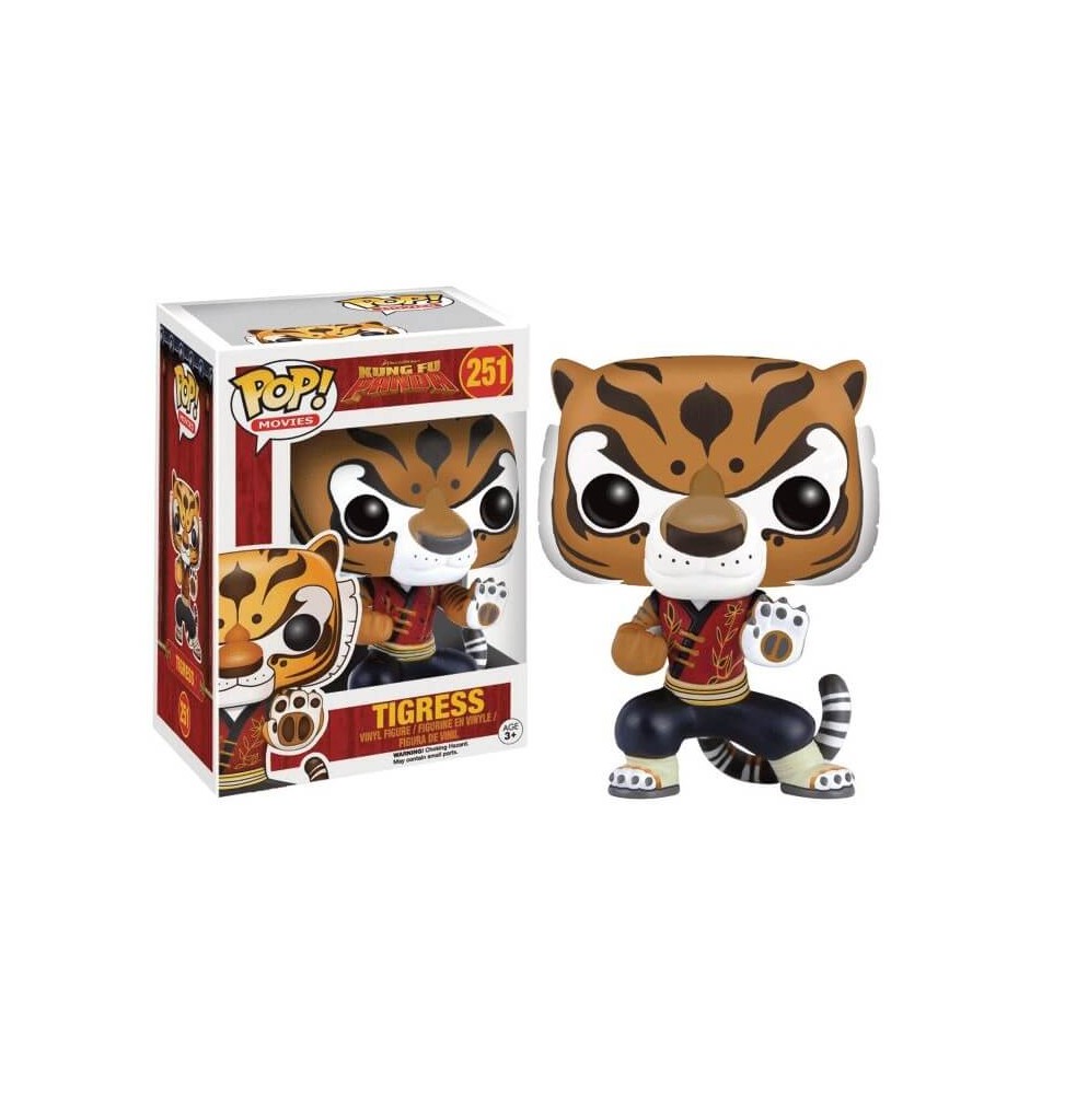 Figurine Kung Fu Panda - Tigress Pop 10cm