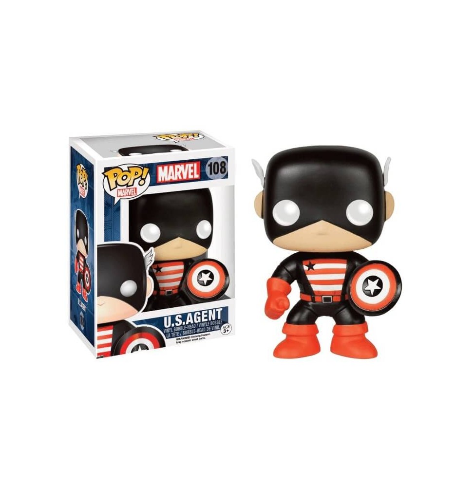 Figurine Marvel -US Agent Exclu Pop 10cm