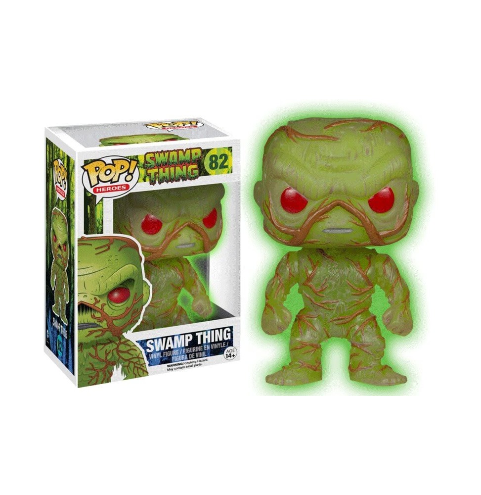 Figurine DC Heroes - Swamp Thing Glow in the dark Exclu Pop 10cm