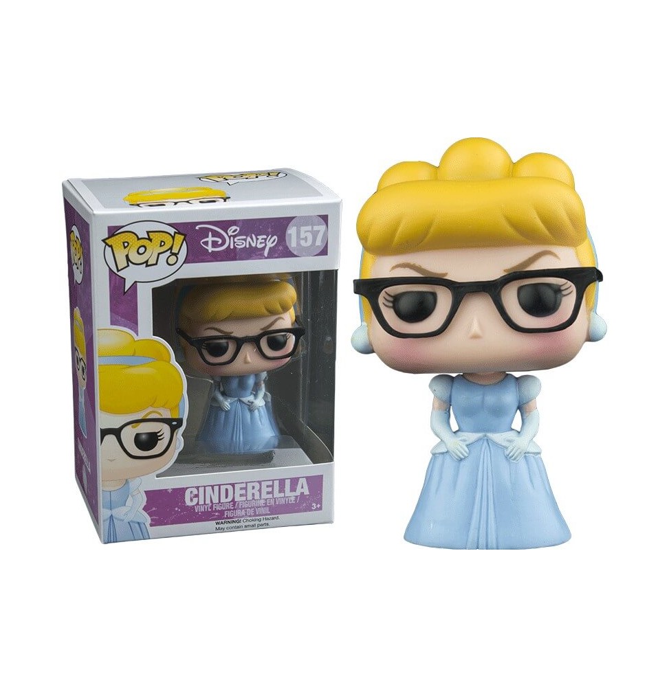 Figurine Disney - Nerd Hipster Cendrillon Exclu Pop 10cm