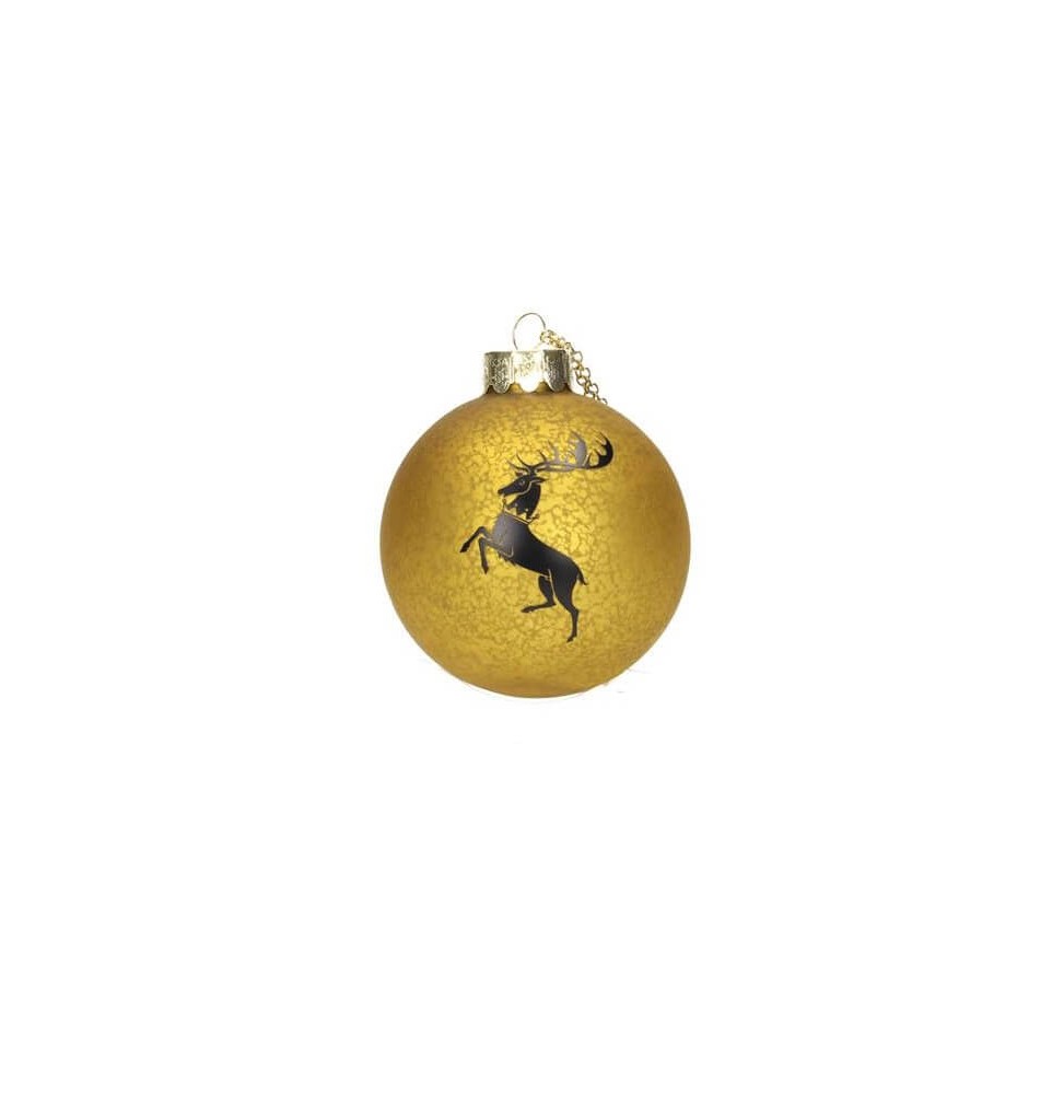 Décoration de Noel Game of Thrones - Boule Emblème Baratheon