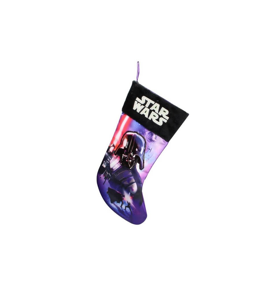 Décoration de Noel Star Wars - Chaussette de Noel Darth Vader 45cm